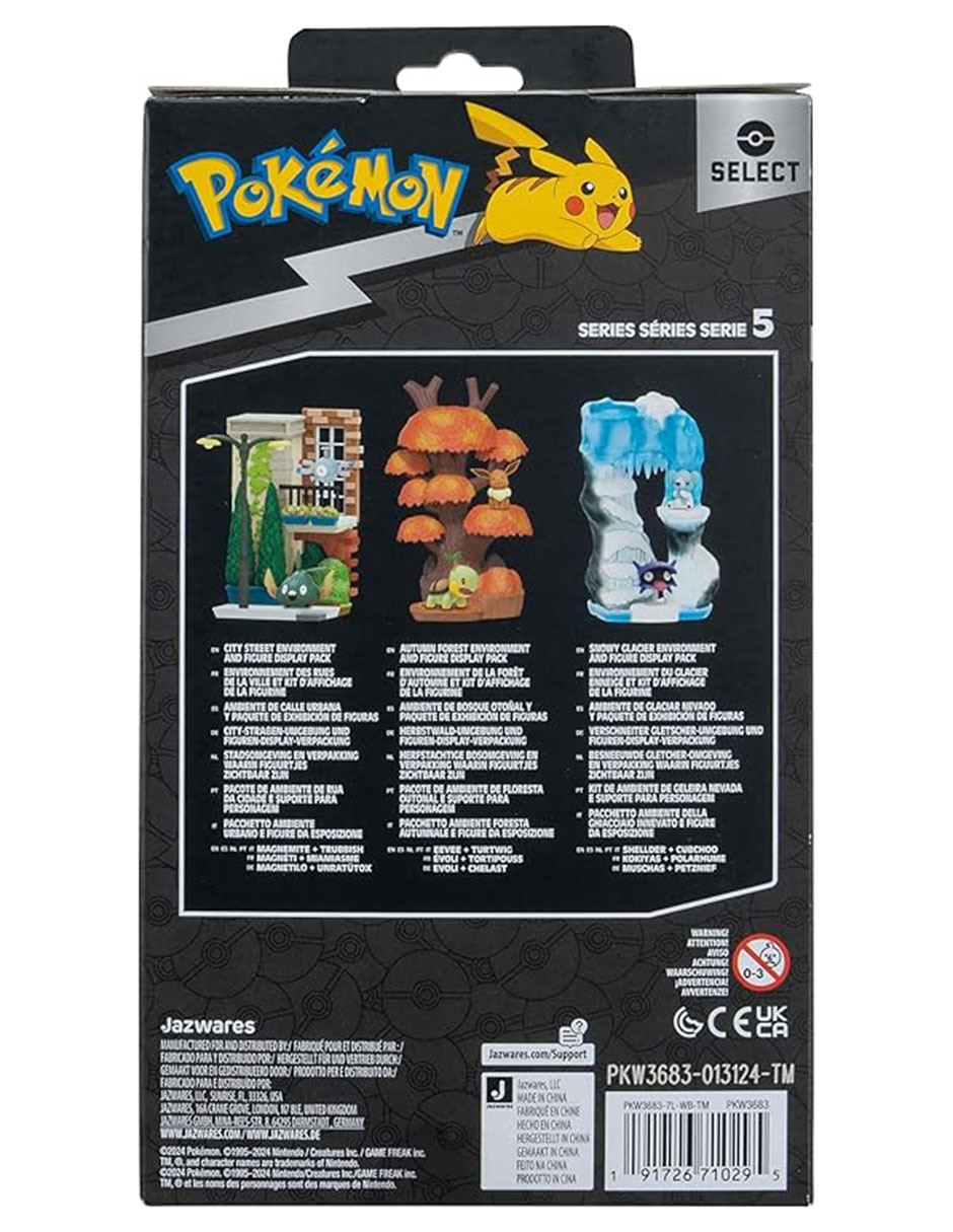 Figura de colección Pokémon Eevee y Turtwig collectors 5
