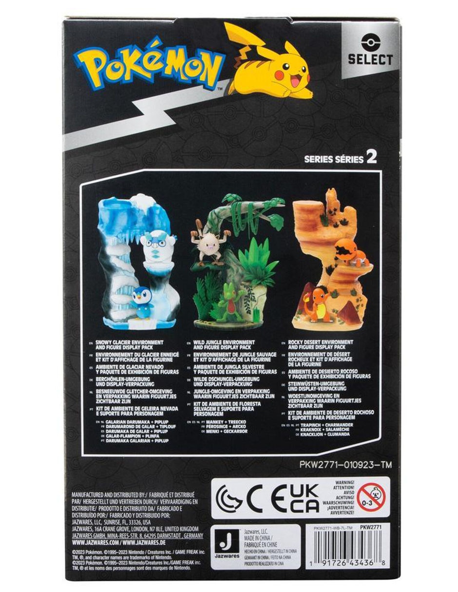 Figura de colección Pokémon Piplup and Galarian Darumaka collectors 5