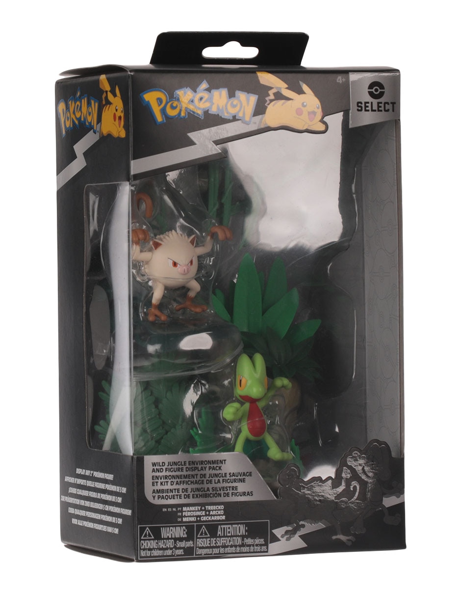 Figura de acción Pokémon Mankey Treecko collectors 2