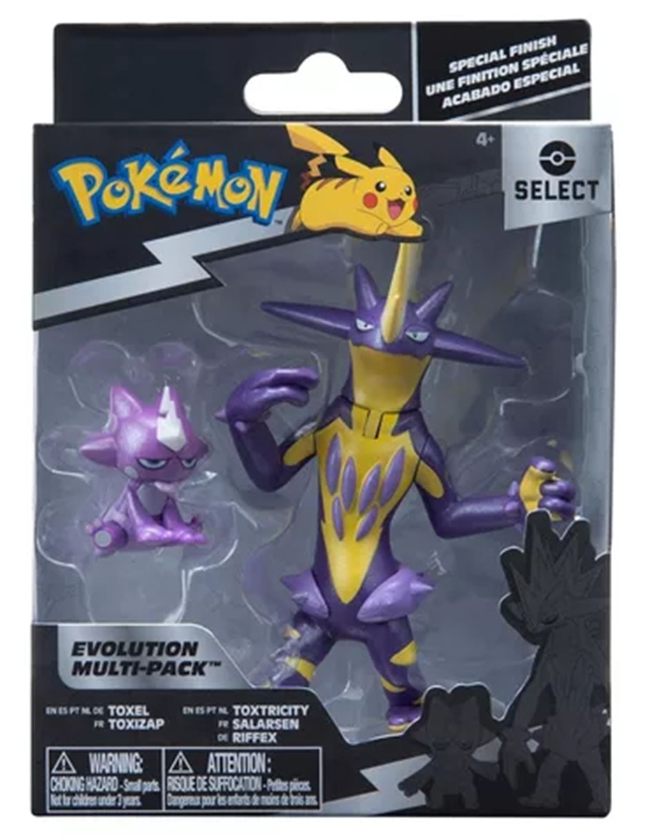 Figura de colección Pokémon Toxel y Toxtricity collectors 4