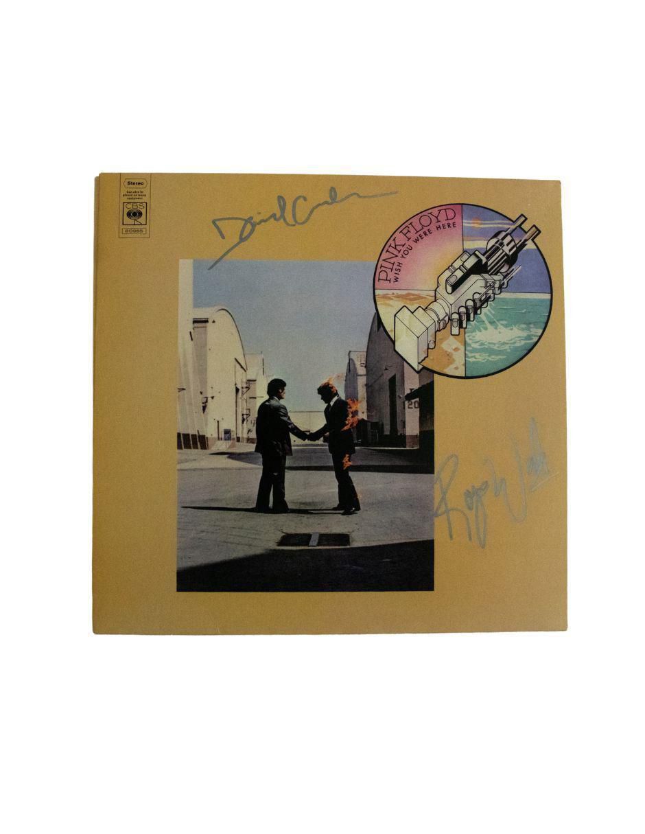 Disco de vinilo autografiado por Pink Floyd Disco de vinilo autografiado por Pink Floyd