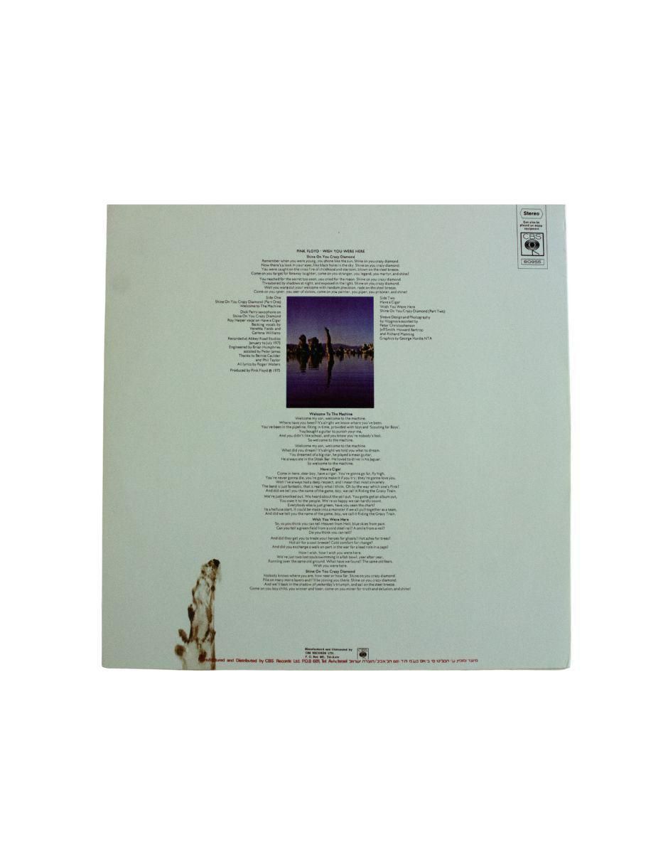 Disco de vinilo autografiado por Pink Floyd 5