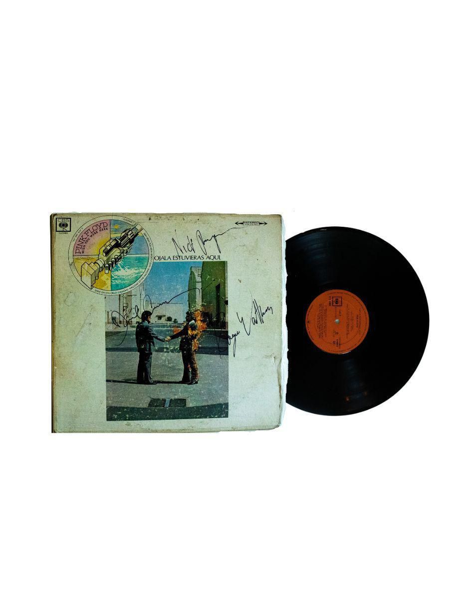 Disco de vinilo autografiado por Pink Floyd 4
