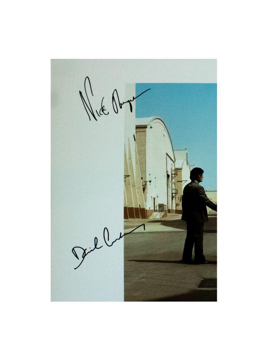 Disco de vinilo autografiado por Pink Floyd 2