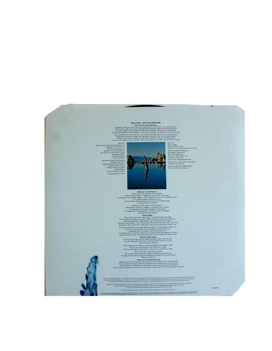 Disco de vinilo autografiado por Pink Floyd 5