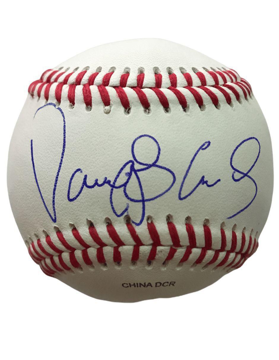 Pelota autografiada por Darryl Strawberry 3