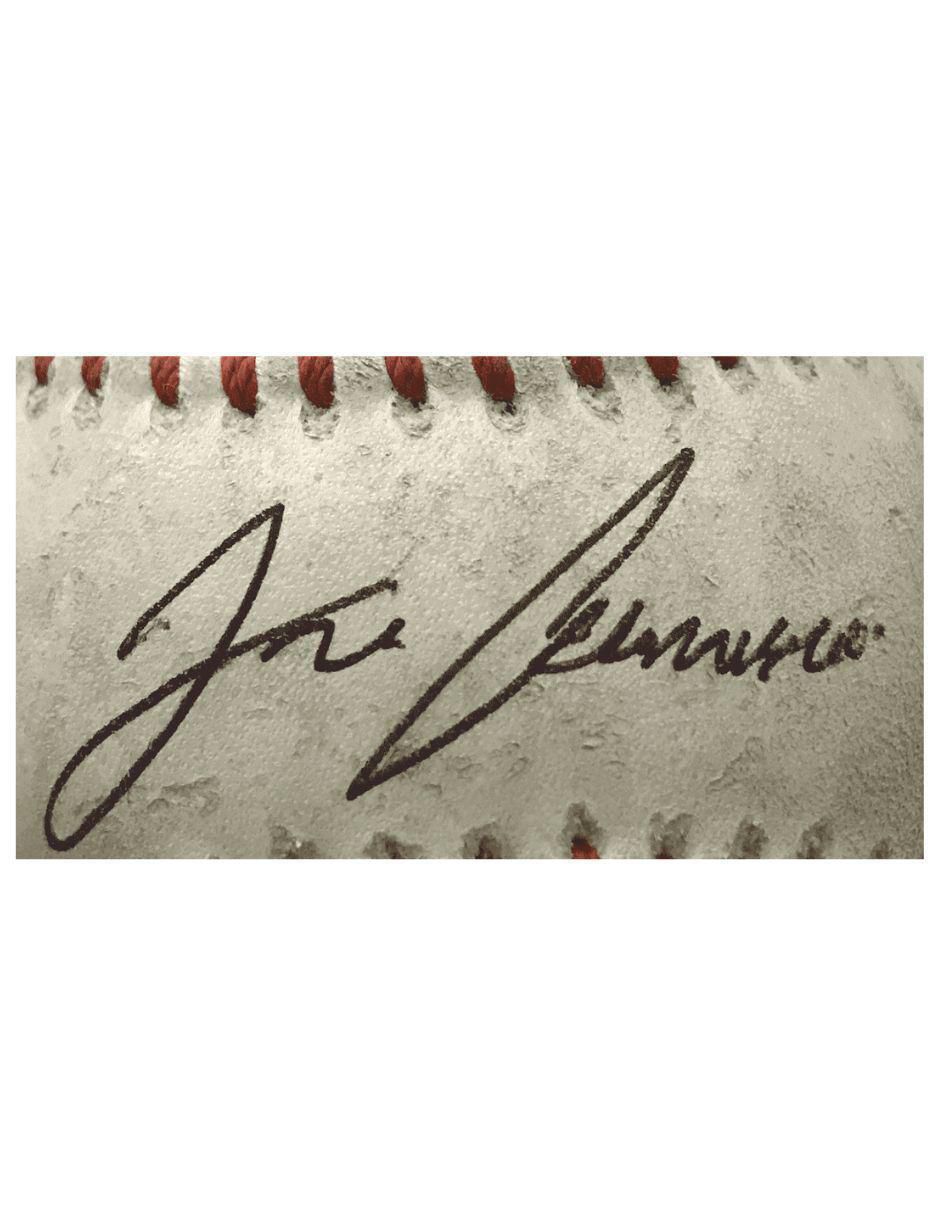 Pelota autografiada por Jose Canseco 3