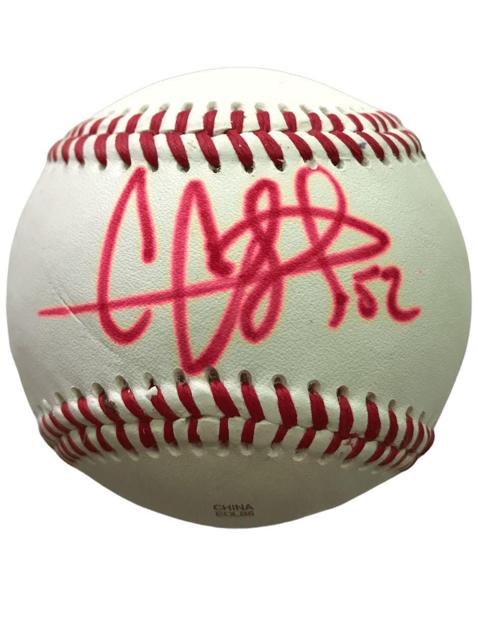 Pelota autografiada por Cc Sabathia 2