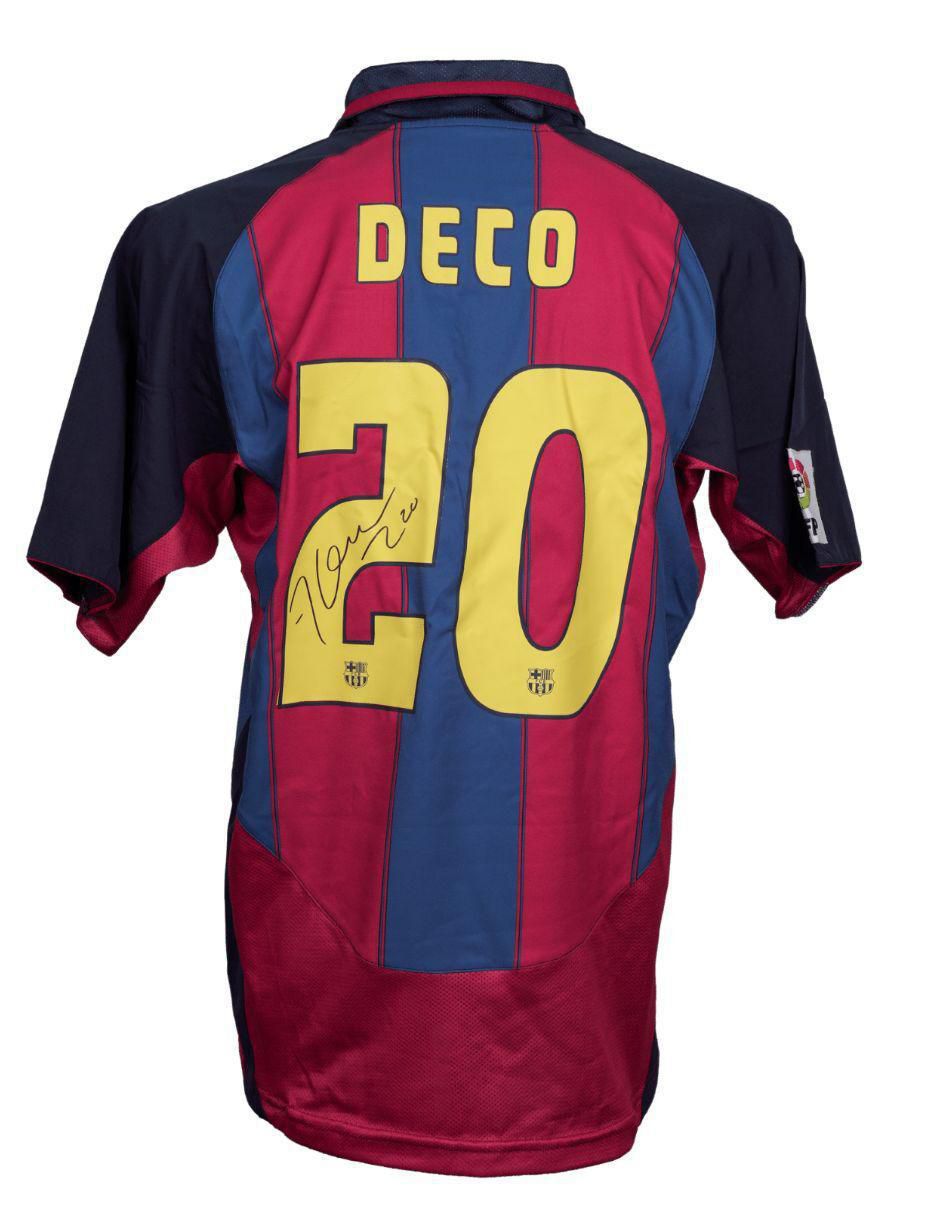 Jersey autografiado por Deco 2
