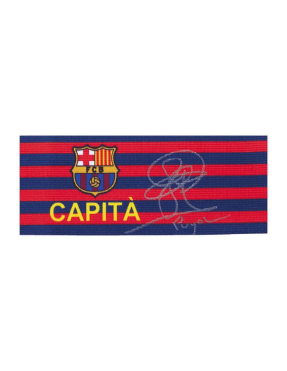 Gafete autografiado por Carles Puyol 3