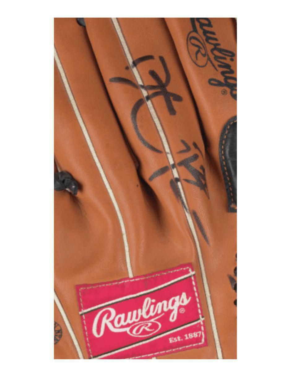 Guante autografiado por Dustin Pedroia 3