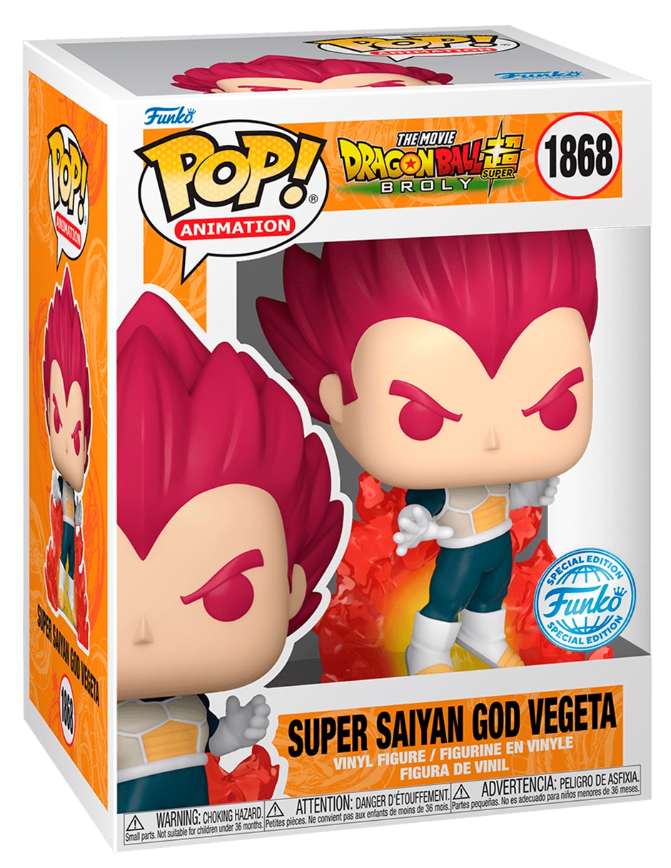 Pop! The Movie Dragon Ball Super Broly Super Saiyan God Vegeta 2
