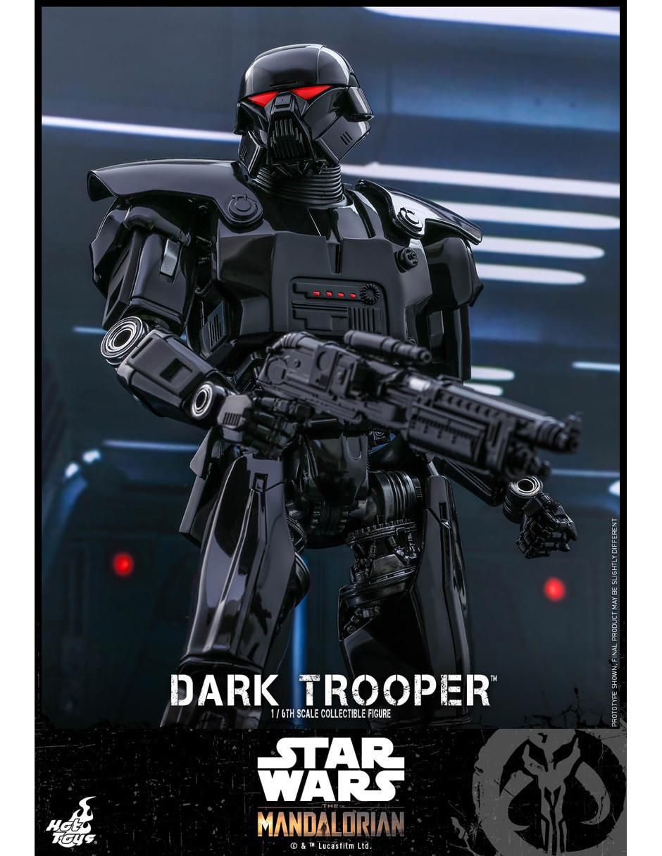 Figura coleccionable articulada Star Wars The Mandalorian Dark Trooper 3
