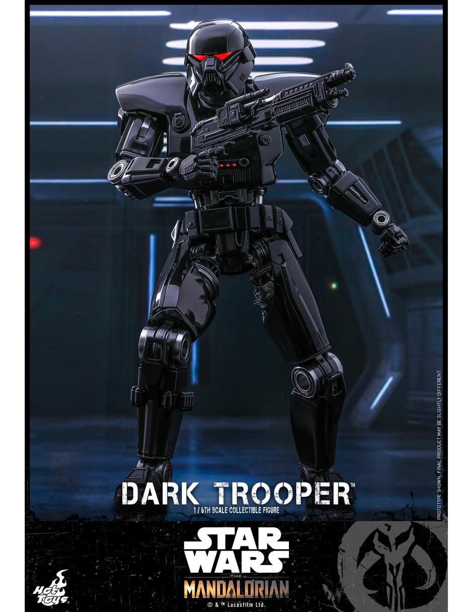 Figura coleccionable articulada Star Wars The Mandalorian Dark Trooper 4