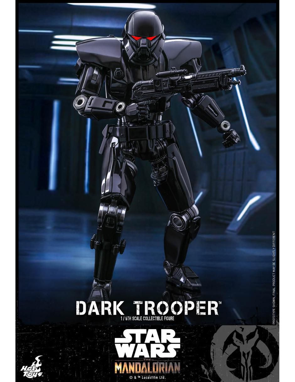 Figura coleccionable articulada Star Wars The Mandalorian Dark Trooper 5