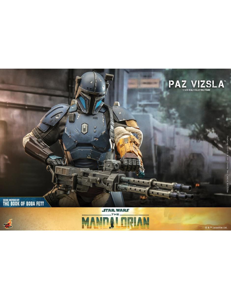 Figura coleccionable articulada Star Wars The Mandalorian Paz Vizsla 3