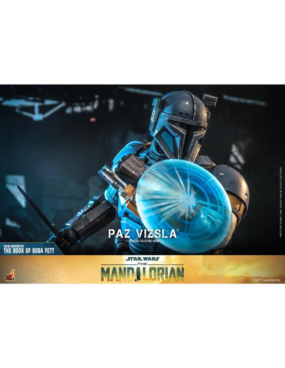 Figura coleccionable articulada Star Wars The Mandalorian Paz Vizsla 4
