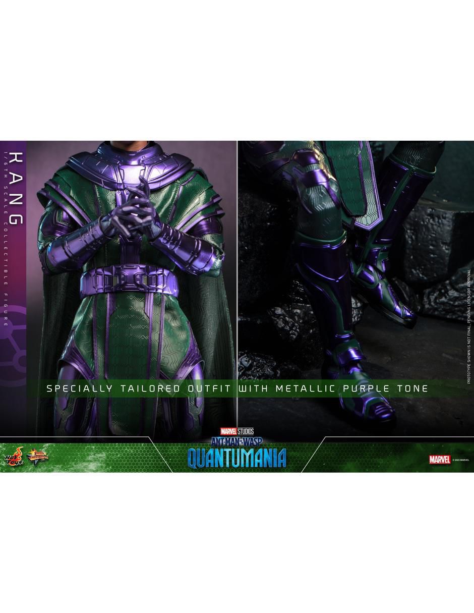 Figura coleccionable articulada Ant-Man and The Wasp Quantumania Kang el conquistador 3
