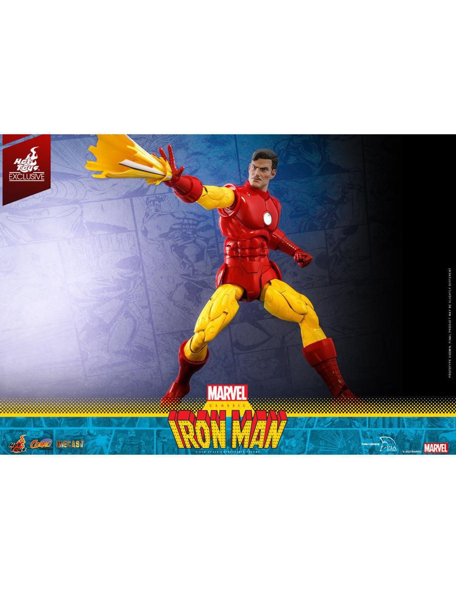 Figura coleccionable articulada Marvel Avengers: Iron Man con luz 4