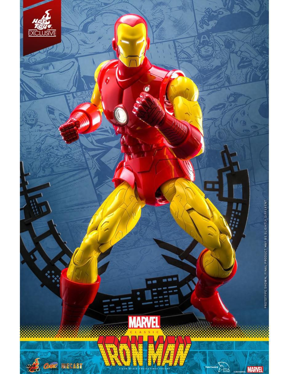 Figura coleccionable articulada Marvel Avengers: Iron Man con luz 7