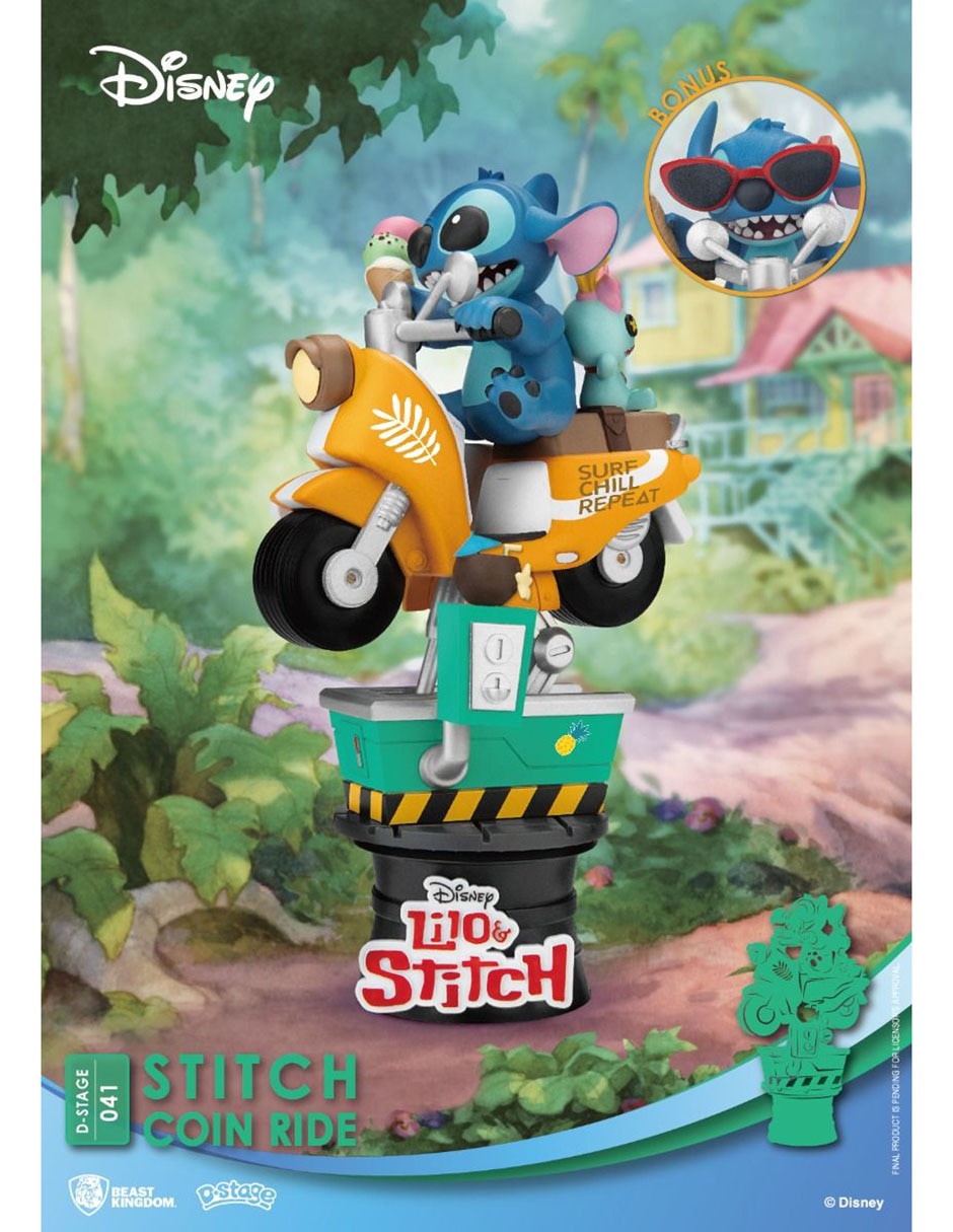 Figura de colección Stitch Stitch Coin Ride 2