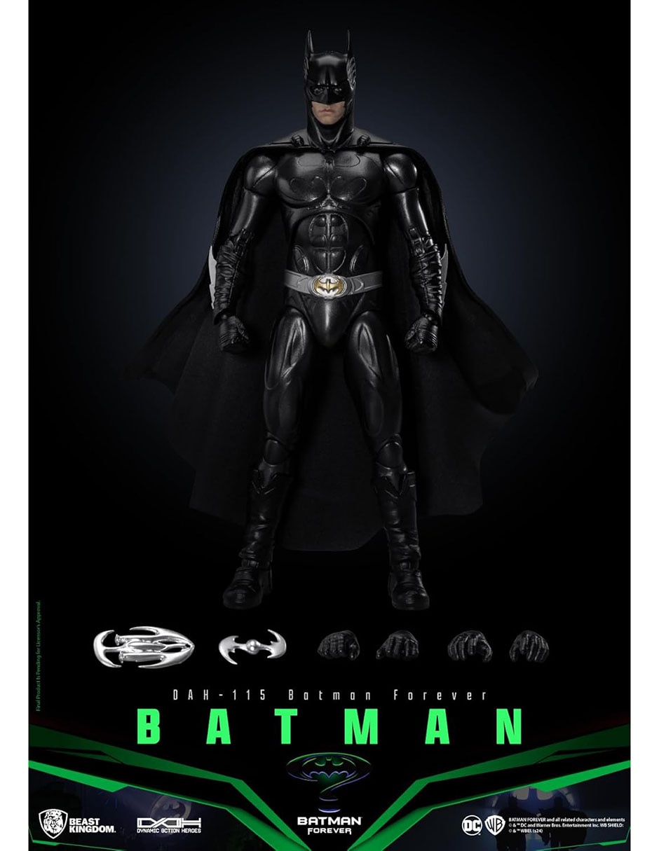 Figura de colección articulada Batman Forever Batman 7