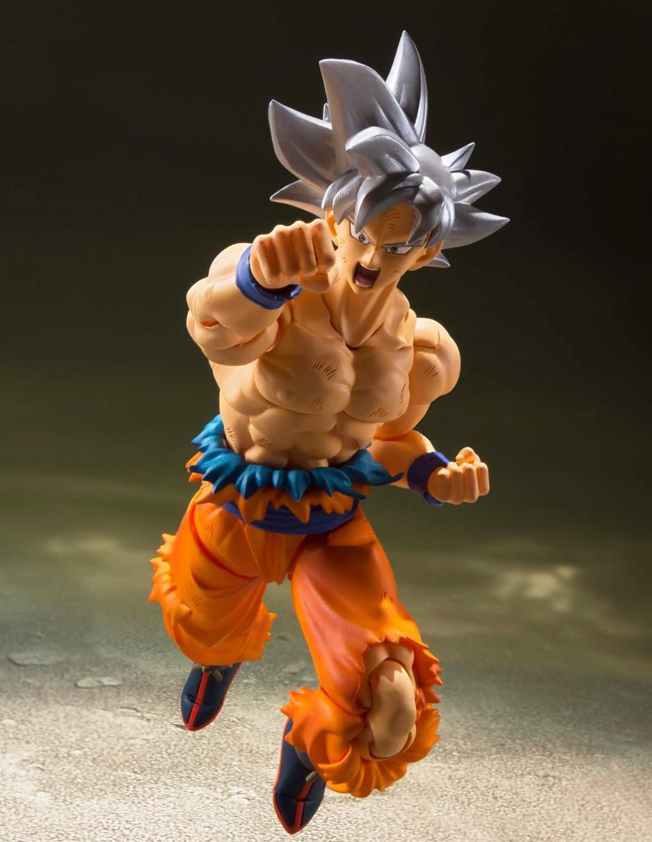 Figura coleccionable artículada Dragon Ball Super Goku (ultra instinct - sign) 5