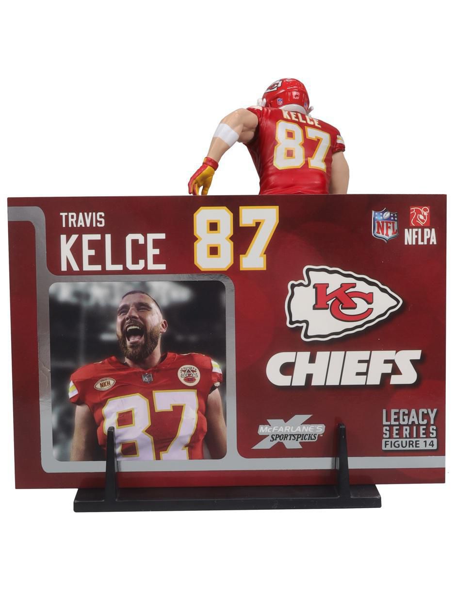Estatua NFL Chiefs Travis Kelce collectors 4