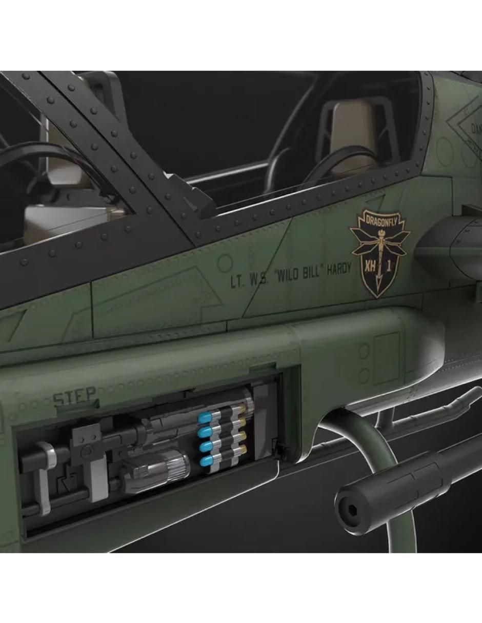 Helicóptero de rescate g.i. joe assault copter dragonfly 2