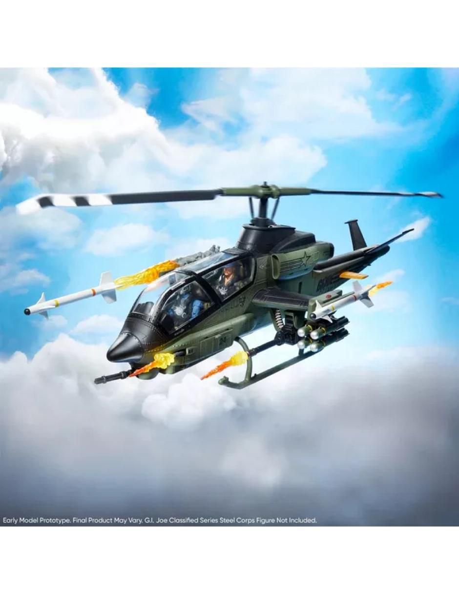 Helicóptero de rescate g.i. joe assault copter dragonfly 4