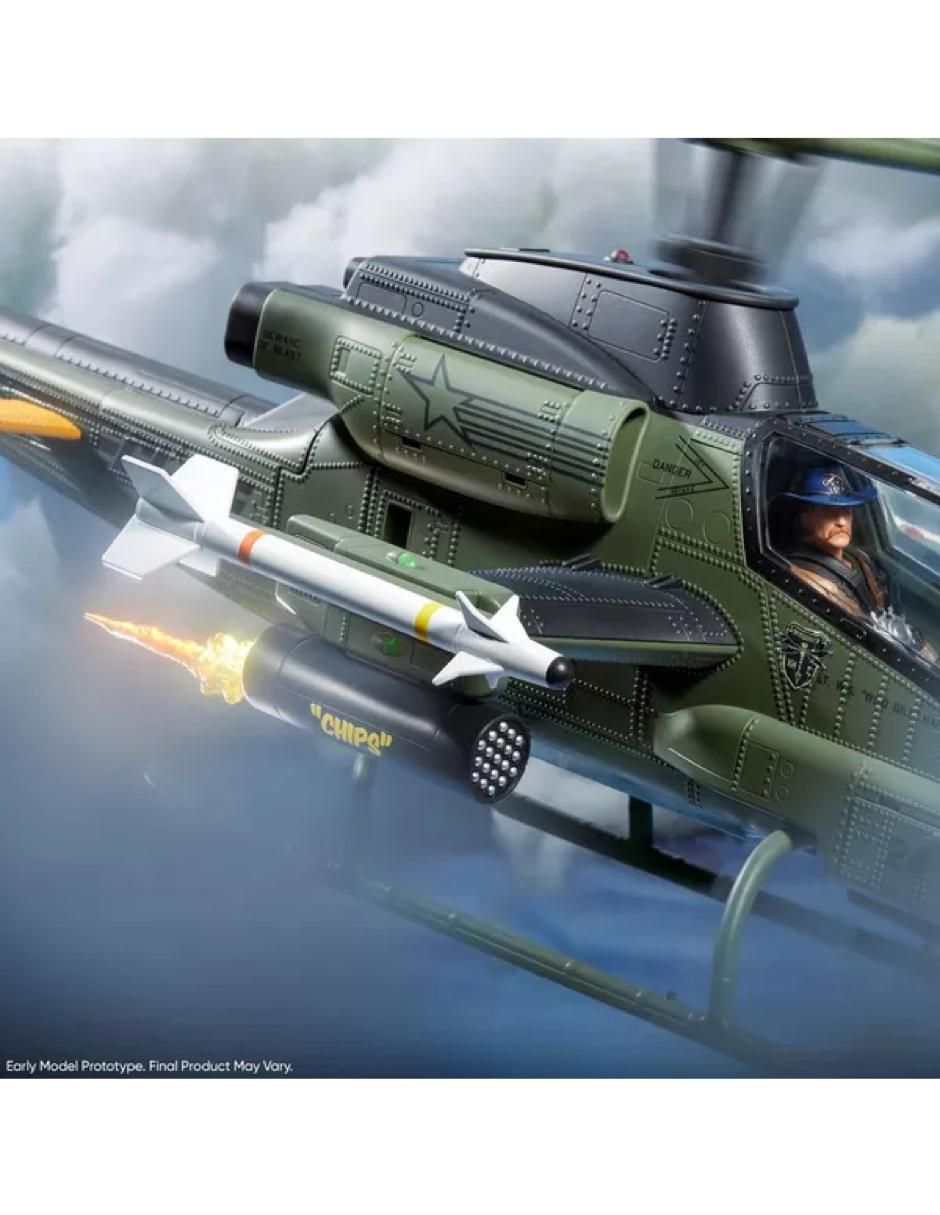 Helicóptero de rescate g.i. joe assault copter dragonfly 7