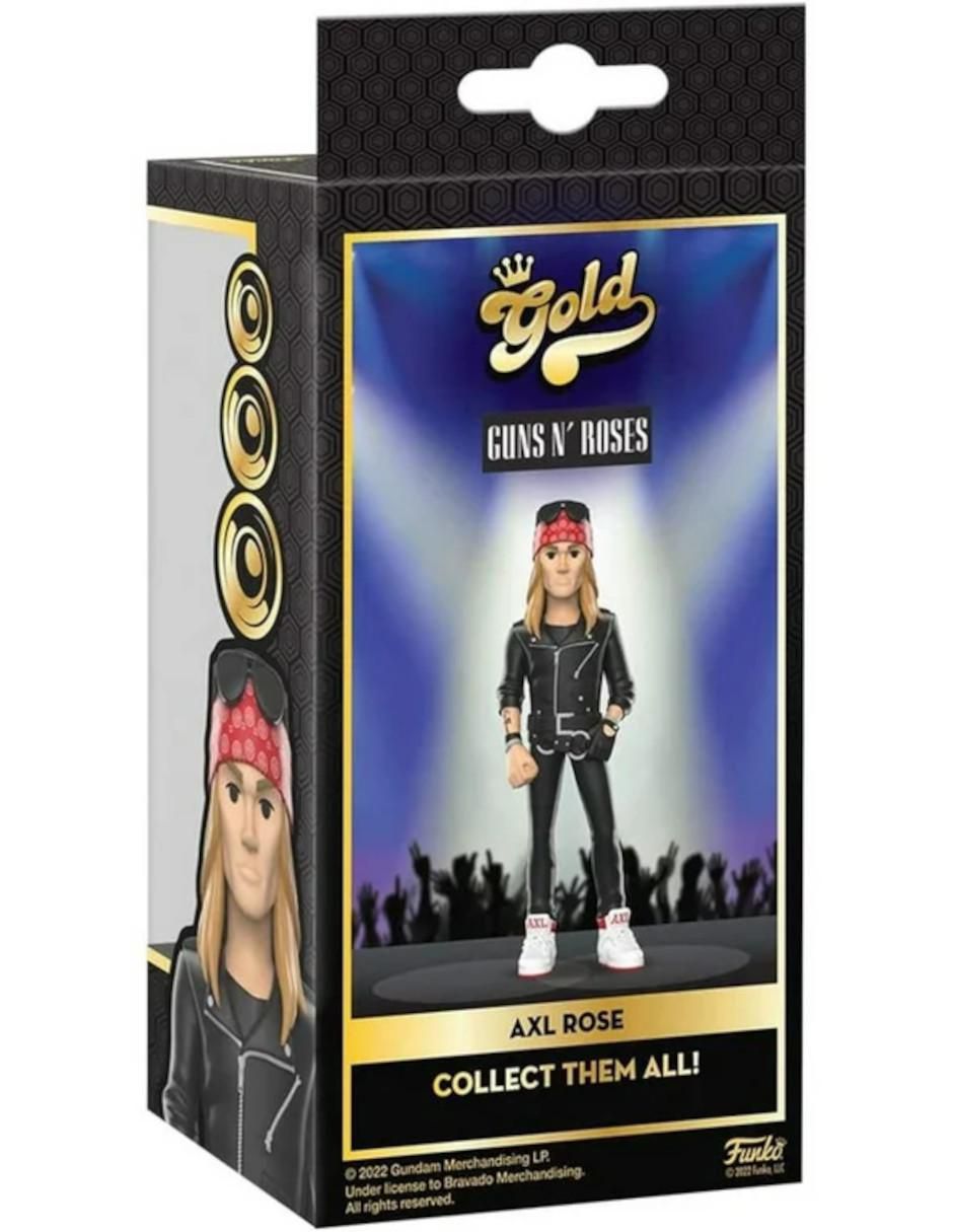 Gold Guns N' Roses Axel Rose 3