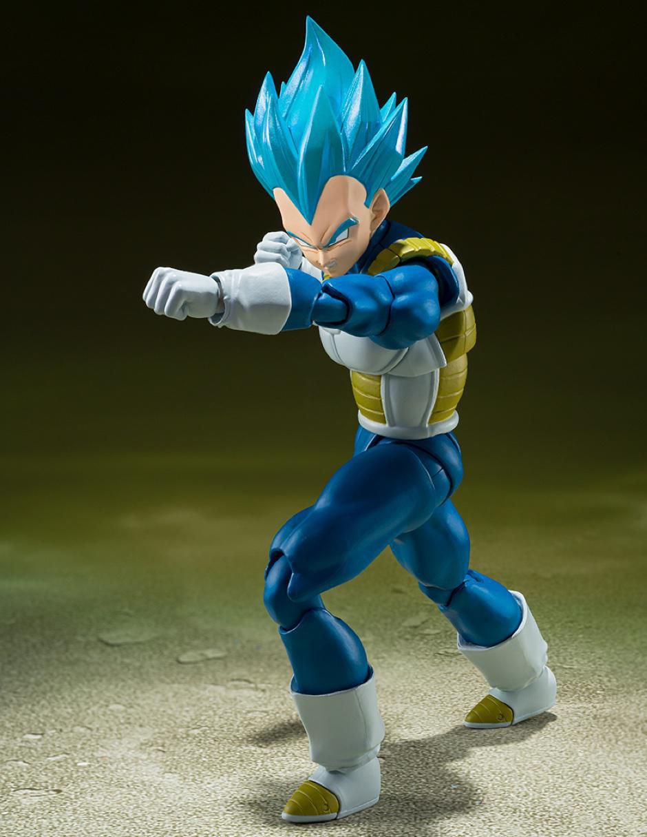 Figura de colección articulada Dragon Ball Super Super Saiyan Vegeta especial 4