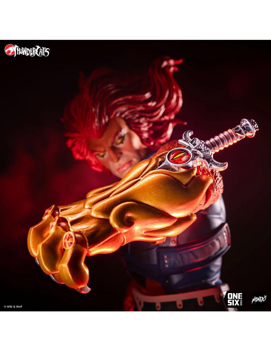 Figura de colección articulada Thundercats Lion-O deluxe 11