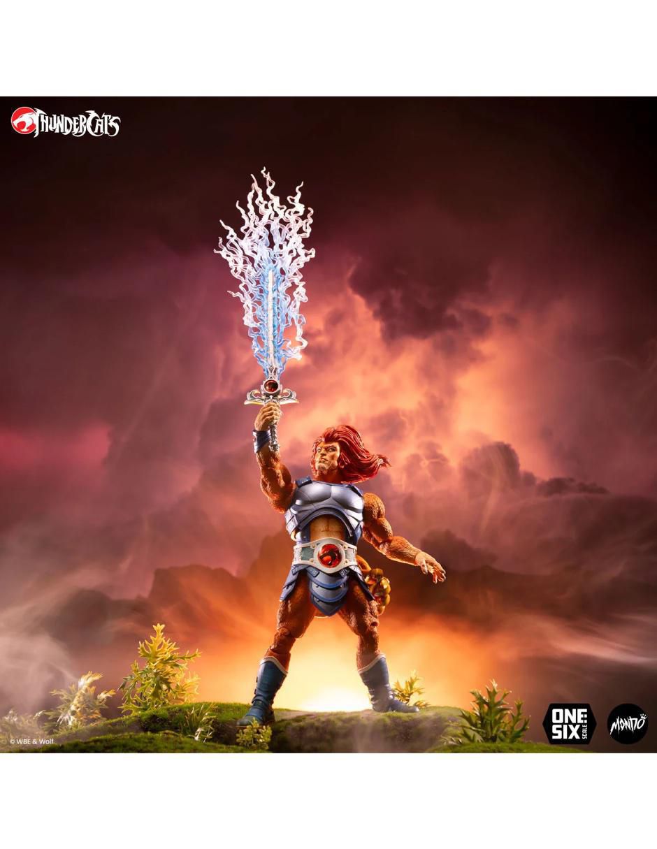 Figura de colección articulada Thundercats Lion-O deluxe 12