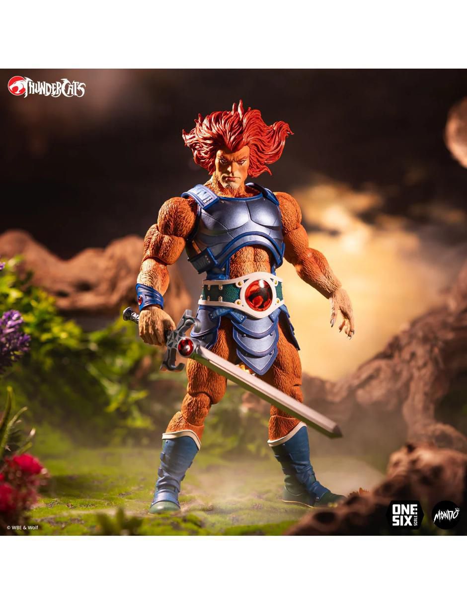 Figura de colección articulada Thundercats Lion-O deluxe 4