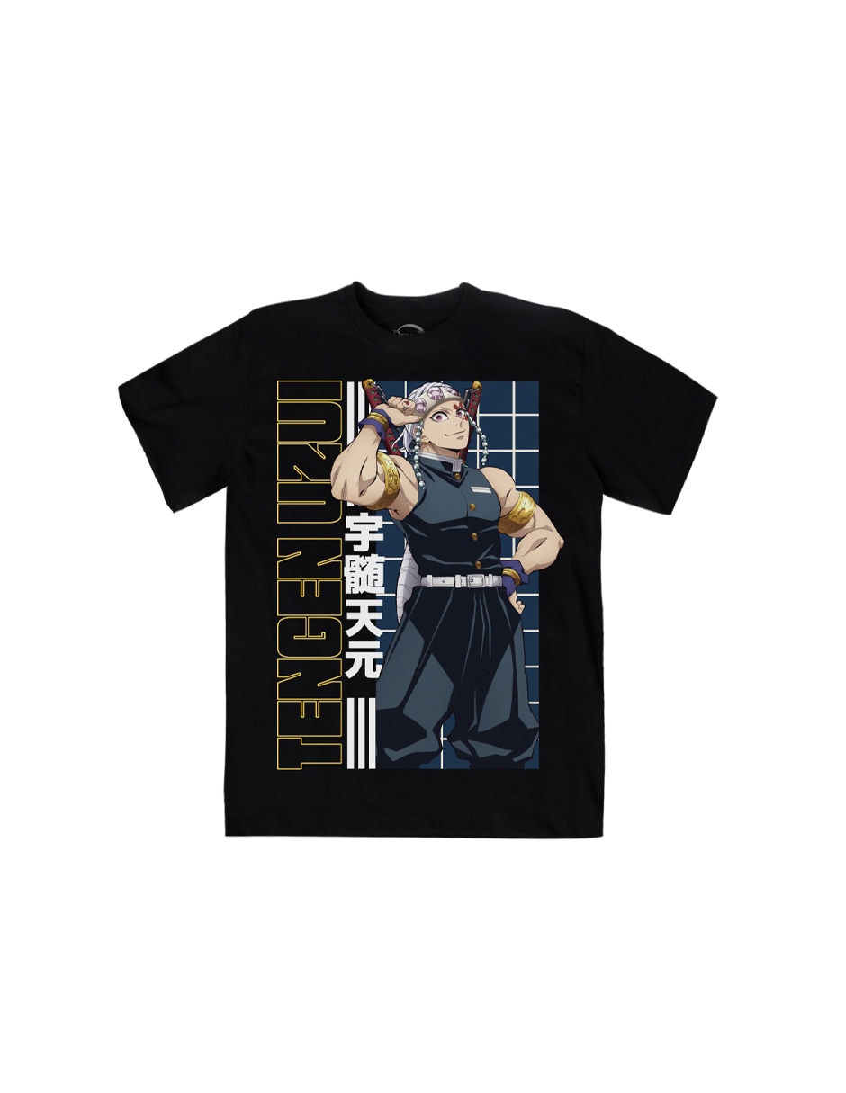 Playera Máscara de Látex cuello redondo para hombre
