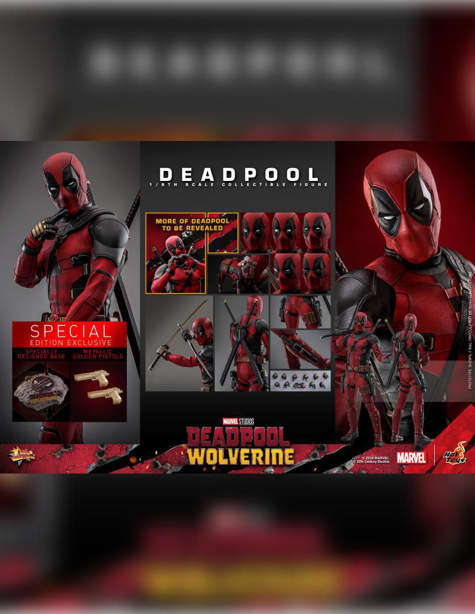 Figura de colección articulada Deadpool & Wolverine Deadpool especial 2