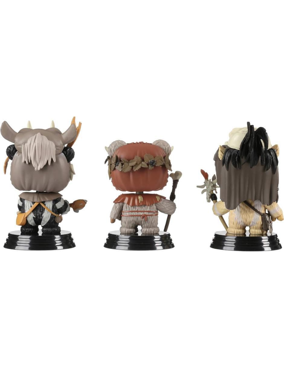 Pop! Star Wars Teebo, Chief, Chirpa y Logray 3