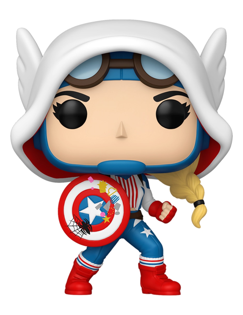 POP! Marvel Cap-Gwen cabeza oscilante