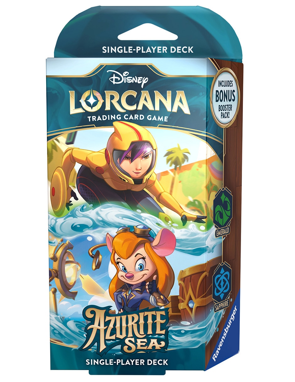 Cartas Azurite Sea estrategia Disney Lorcana Trading Card Game 2