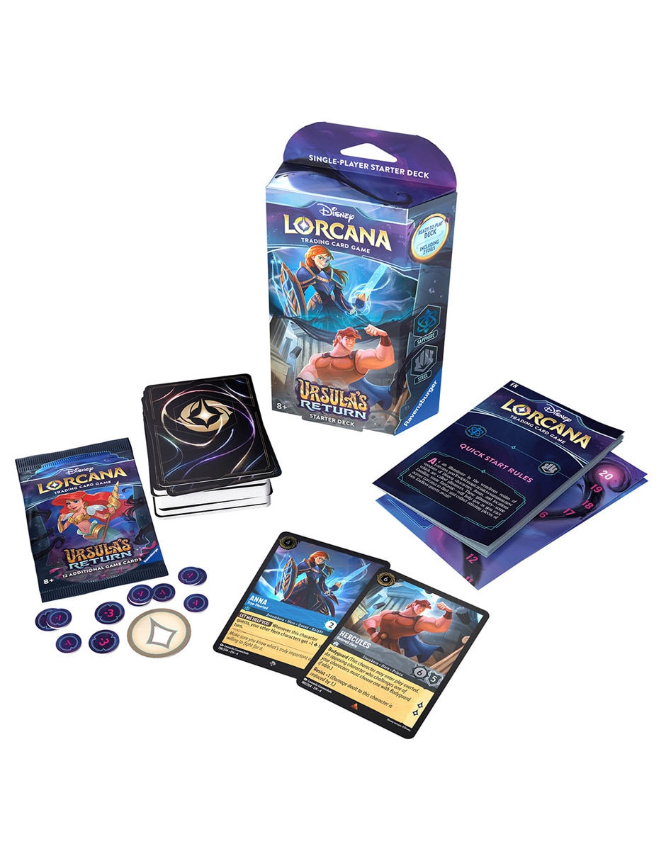 Cartas Ursula's Return estrategia Disney Lorcana Trading Card Game