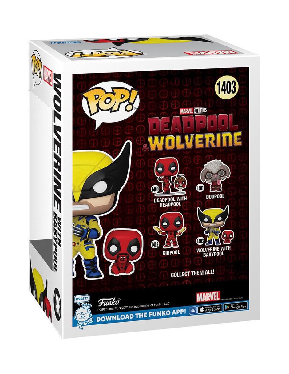 Pop! Marvel Wolverine With Babypool 4