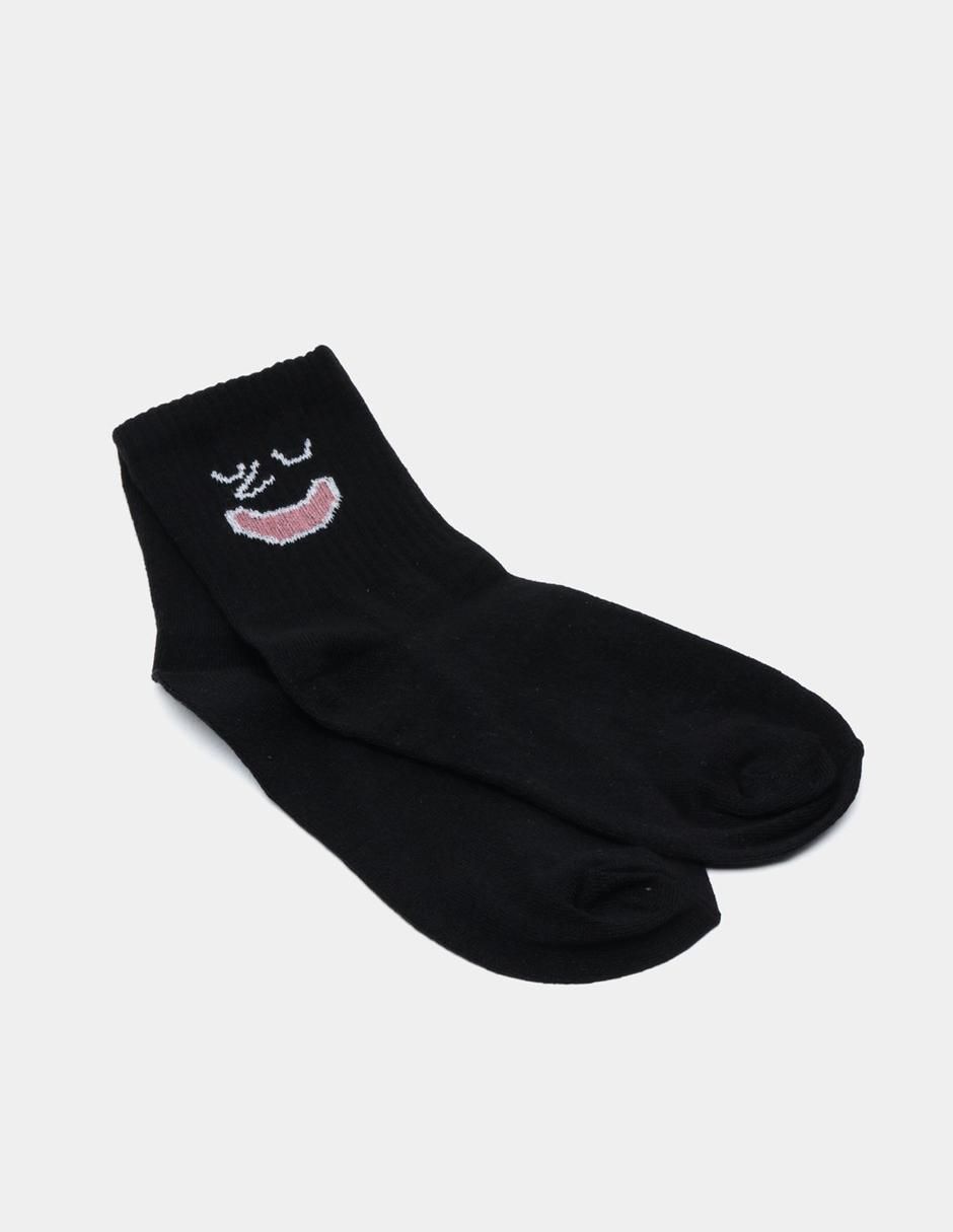 Calcetín EmojiBlack unisex 2