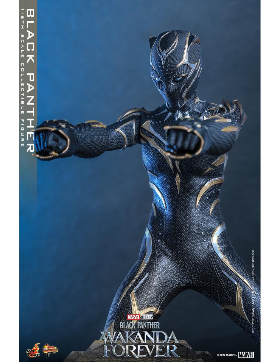 Figura de colección articulada Black Panther: Wakanda Forever Black Panther collectors 12