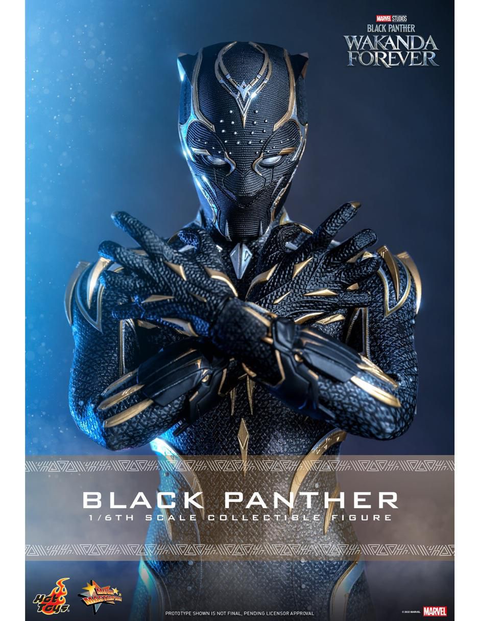 Figura de colección articulada Black Panther: Wakanda Forever Black Panther collectors 14