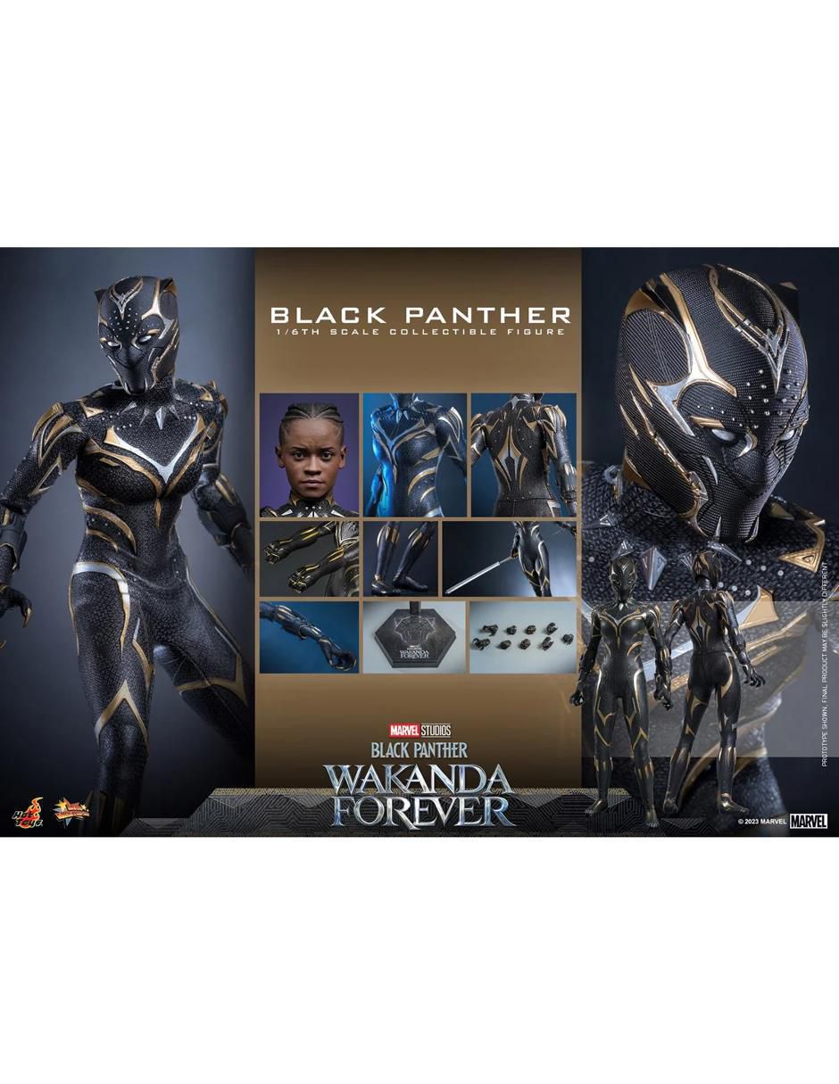Figura de colección articulada Black Panther: Wakanda Forever Black Panther collectors 2