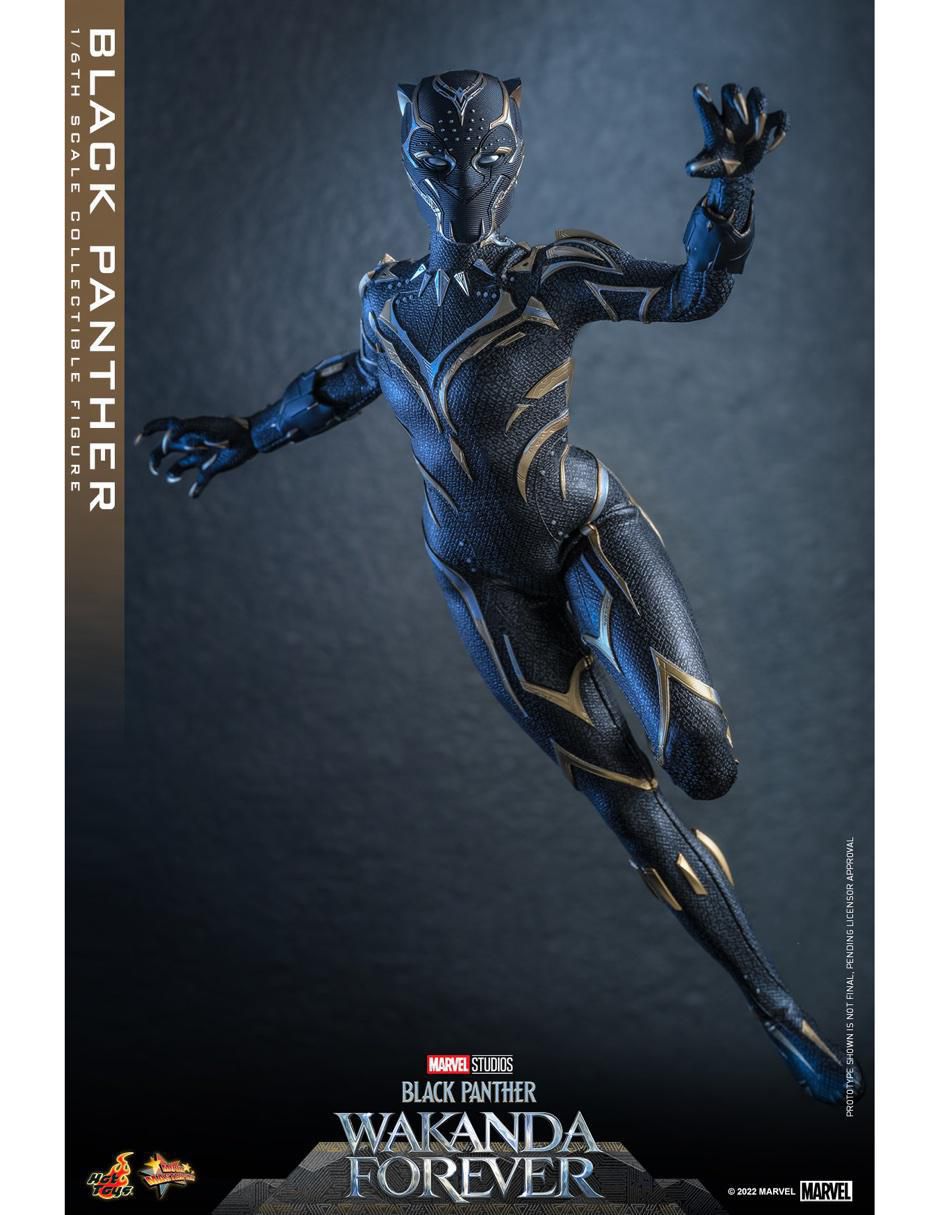 Figura de colección articulada Black Panther: Wakanda Forever Black Panther collectors 9