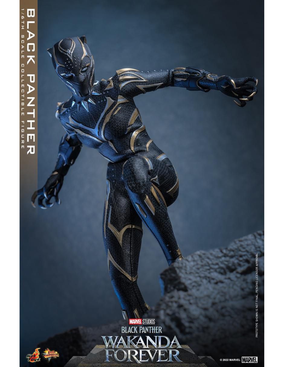 Figura de colección articulada Black Panther: Wakanda Forever Black Panther collectors 10