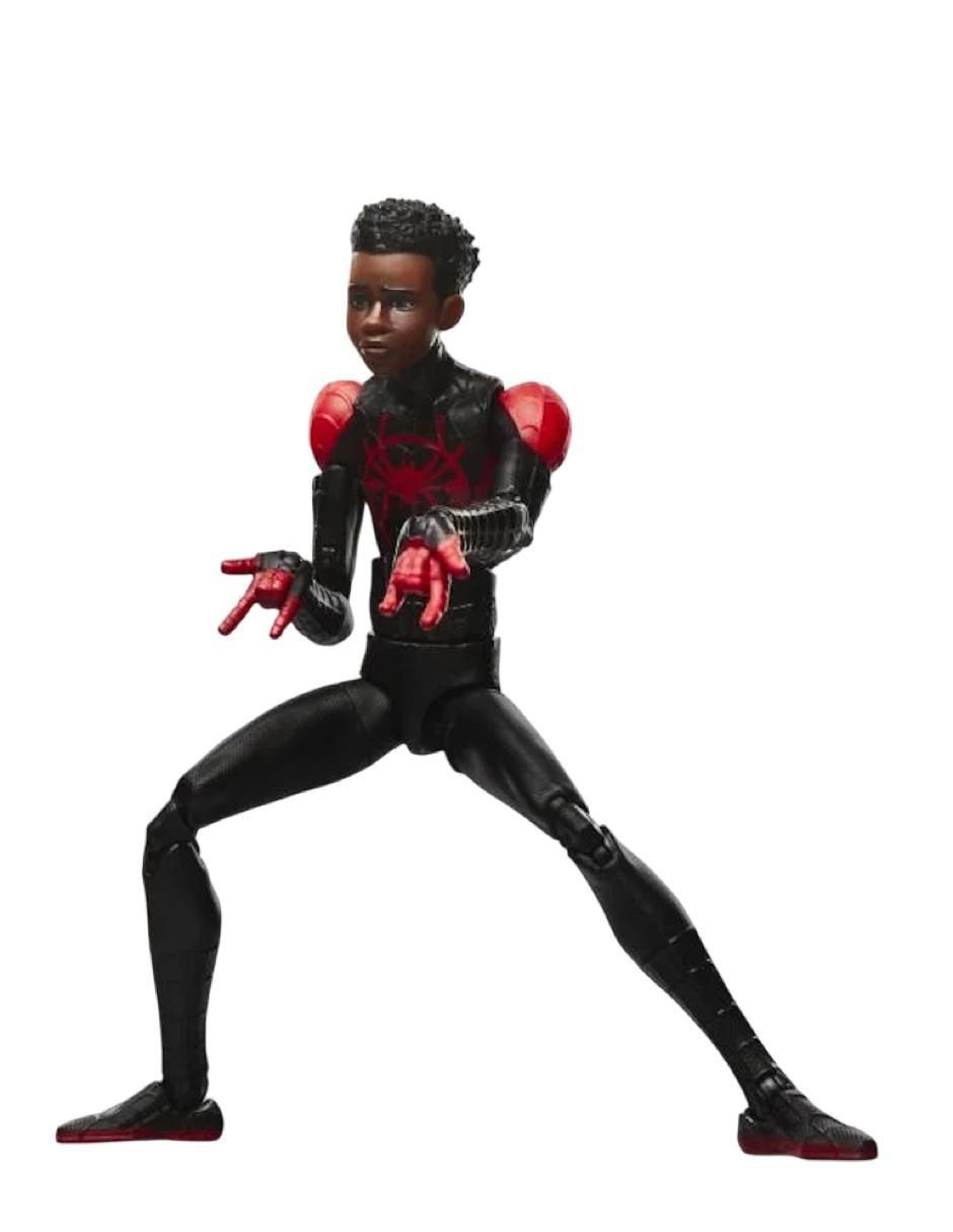 Figura de colección articulada Spider-Man Across The Spiderverse Miles Morales
